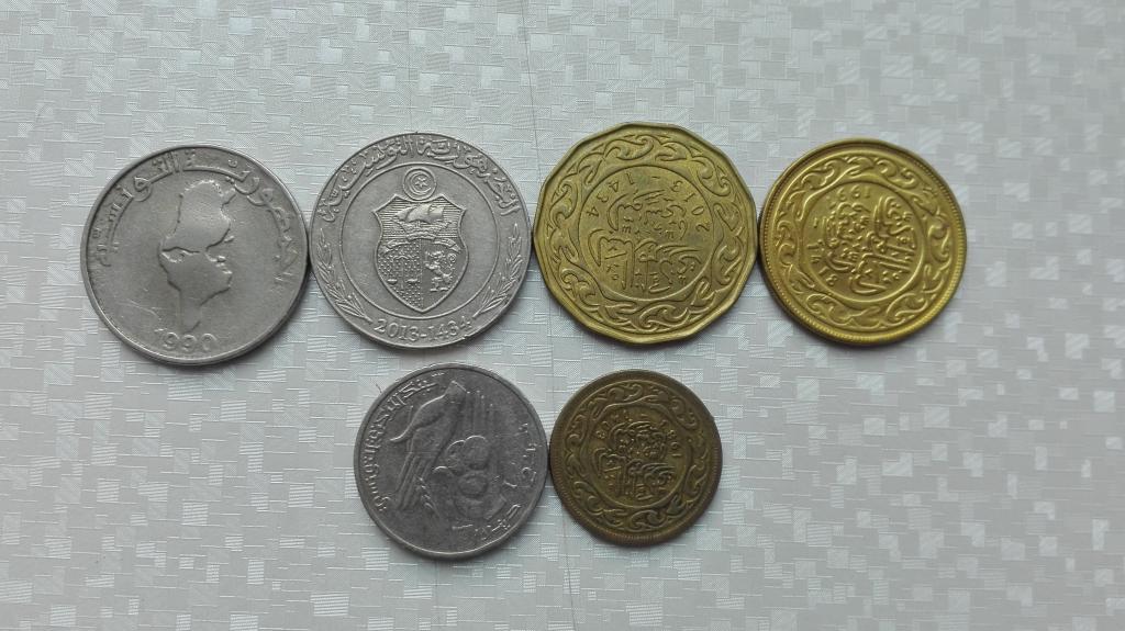 Монеты Туниса Фото С Названиями