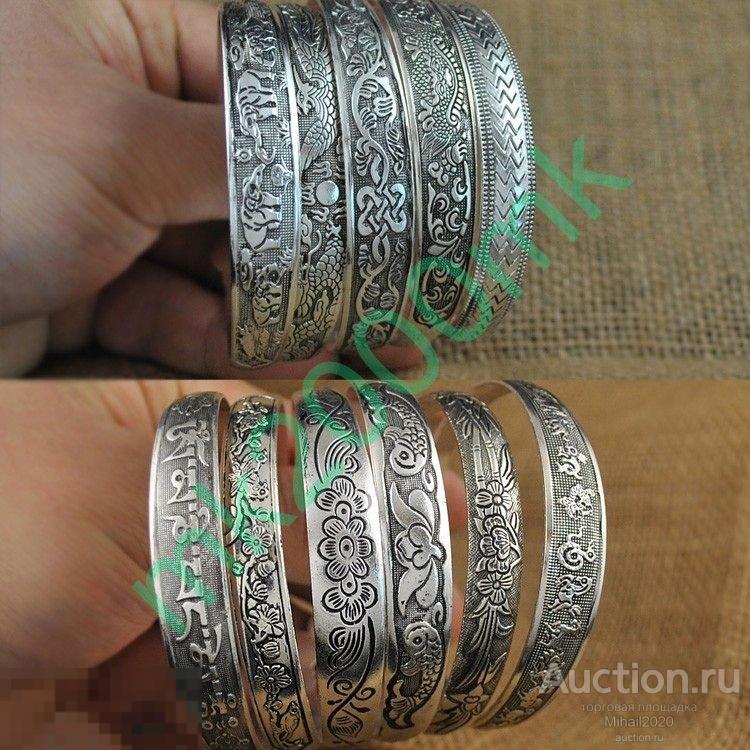 Браслет резной Gero Black 7713rebelts - Rebelts - Перчатки, манжеты, наручники, браслеты - Купить