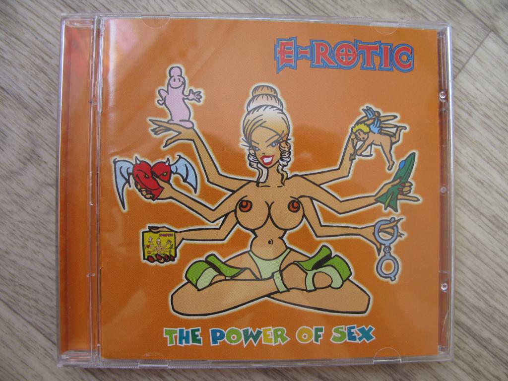 CD E ROTIC The Power Of Sex 1996 ФИРМЕННЫЙ 100 EURODANCE