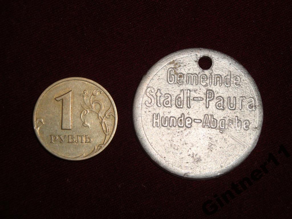 Оригинал 14. Жетон налог на собаку. Немецкие собачьи жетоны. Жетон налог на собаку 1927-28. Собака с жетоном в Германии.