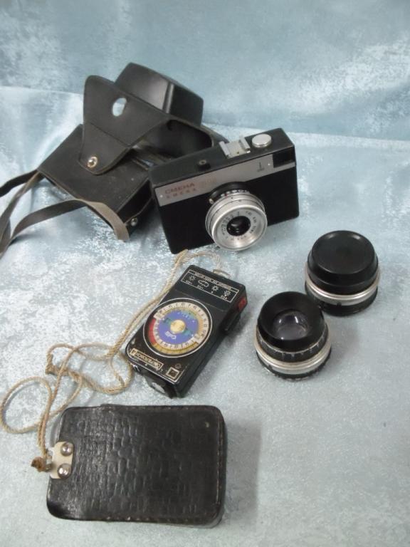 ФОТОАППАРАт. ФОТОЭКСОНОМЕТР. 2 ОБЬЕКТИВА