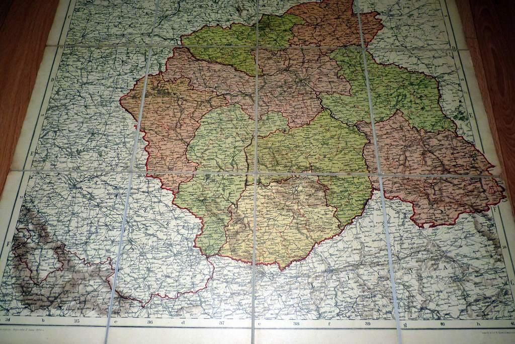 Королевство польское карта