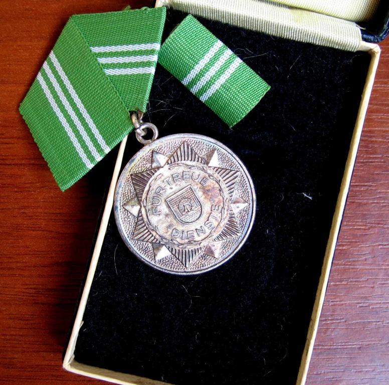 Германия ГДР За Верную Службу в Войсках МВД