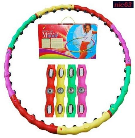 ХУЛА ХУП ОБРУЧ СПОРТИВНЫЙ МАССАЖНЫЙ HULA HOOP