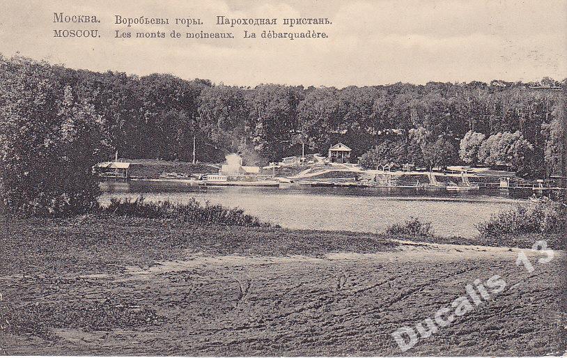 Воробьевы горы старые фото