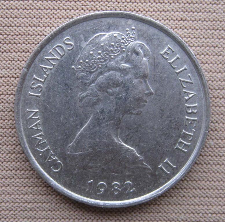 Каймановы острова (Кайманы) 10 центов 1982 год.