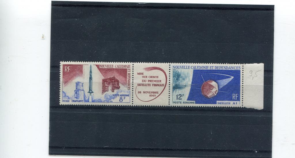 1966 спутник Новая Каледония Михель 418-419 MNH(**)