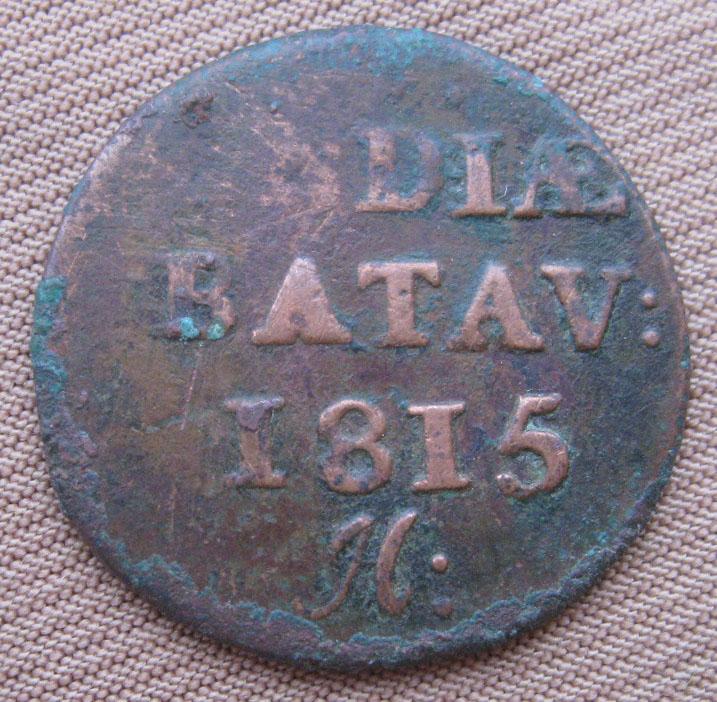 Нидерландская Индия, Батавия VOC 5 1/16 дуит 1815