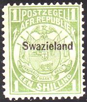Свазиленд/SWAZILAND MH OG 1889 г. SG № 3