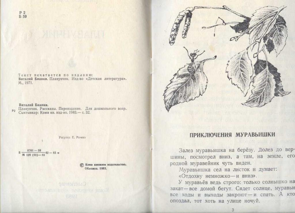 Бианки плавунчик презентация