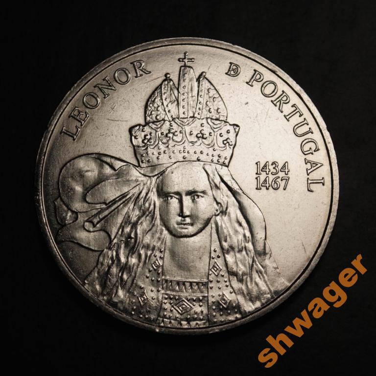 Португалия 5 евро 2014 - Элеонора Португальская