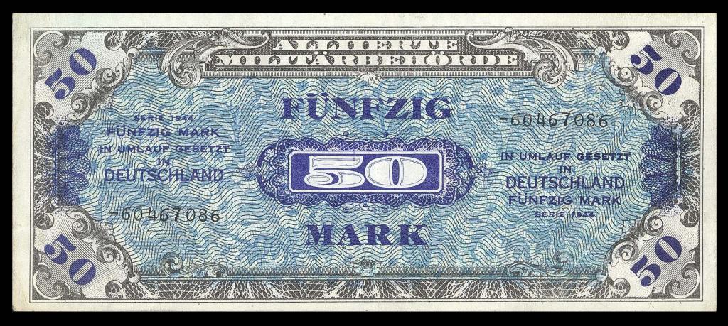 ГЕРМАНИЯ 50 марок 1944 СОВЕТСКАЯ ЗОНА оккупации XF