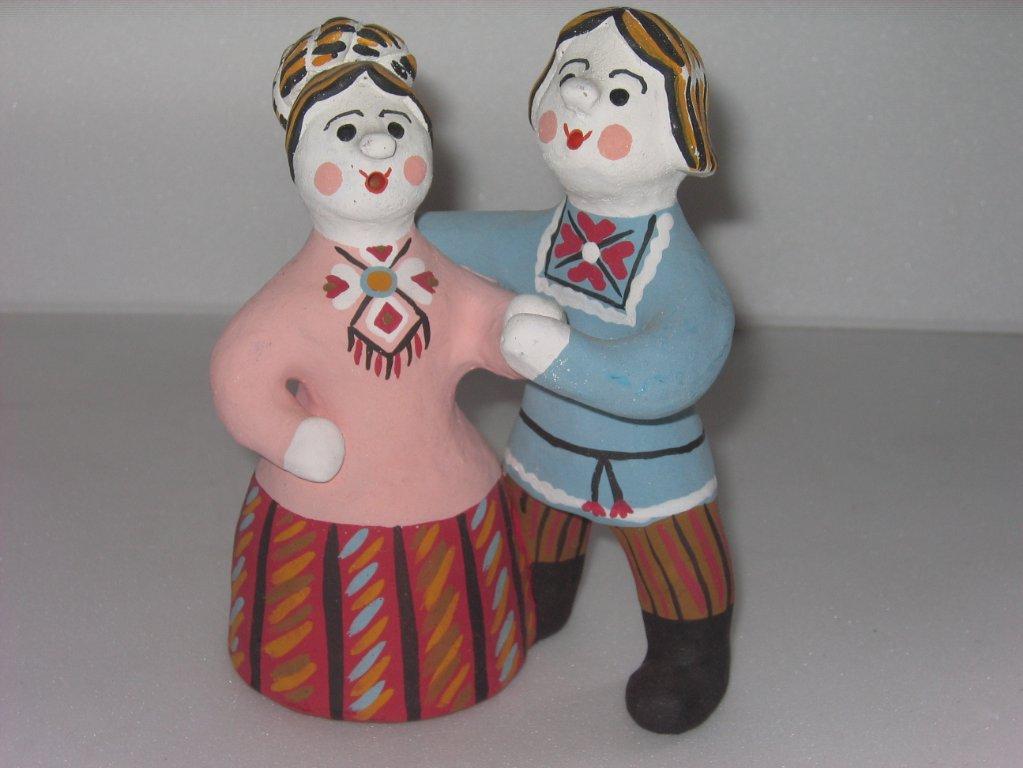 Игрушка как Дымковская большая керамика роспись