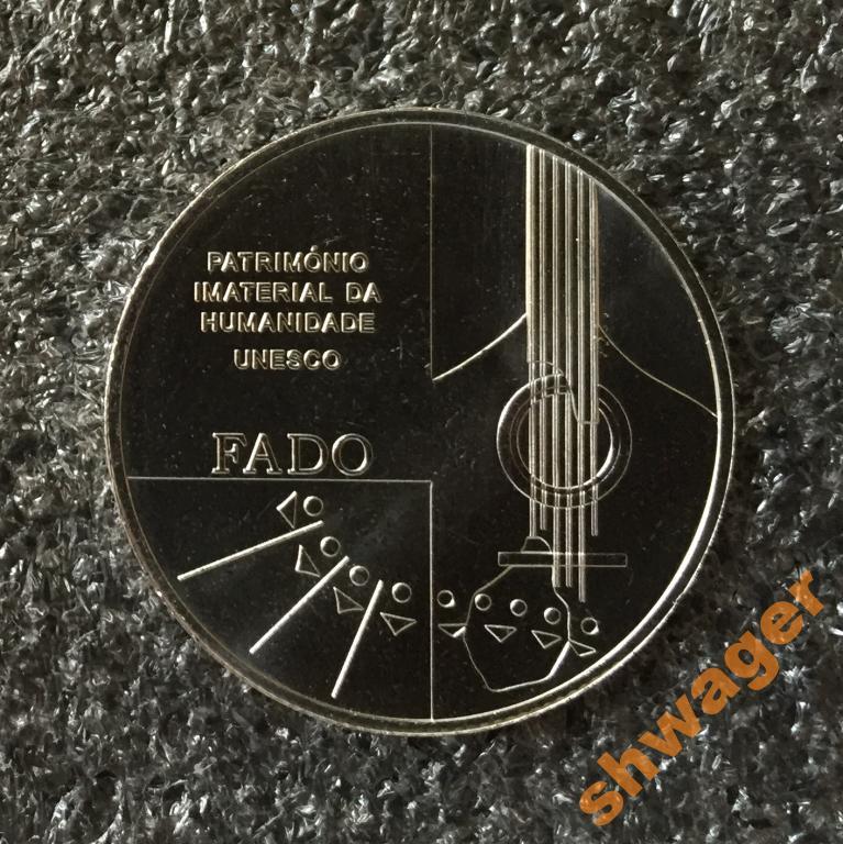 Португалия 2,5 евро 2015 - Фаду