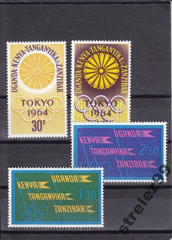 UGANDA Токио 1964 Спорт Серия Сост**