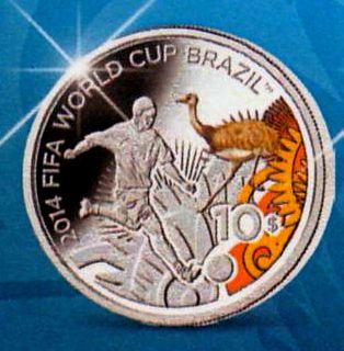 ФУТБОЛ ЧМ 2014 Бразилии ЦВЕТ Соломонов 2012 СТРАУС