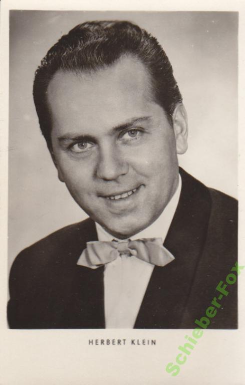 АРТИСТЫ КИНО  Герберт Кляйн  ГДР  60- е гг
