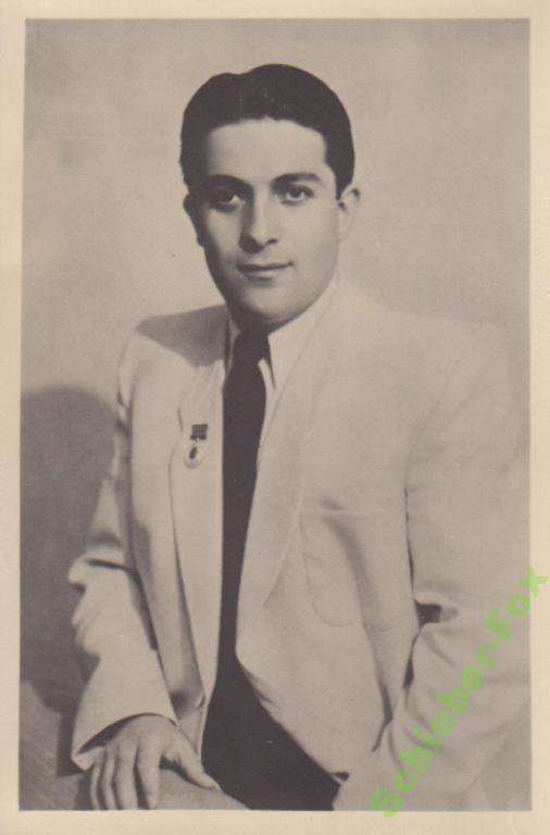 АРТИСТЫ КИНО   Р.Бейбутов  1951 г