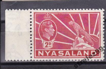 NYASALAND  Ньясса  Леопард  1938 г № 59  Сост**