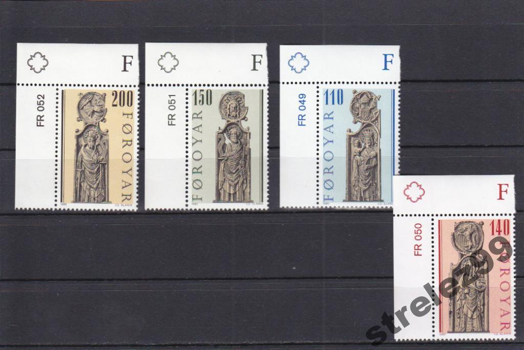 FOROYAR  Фареры  Святые  1980 г  Серия  Сост**