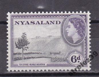 NYASALAND Ньясса  Чай 1953 г № 106 Сост**
