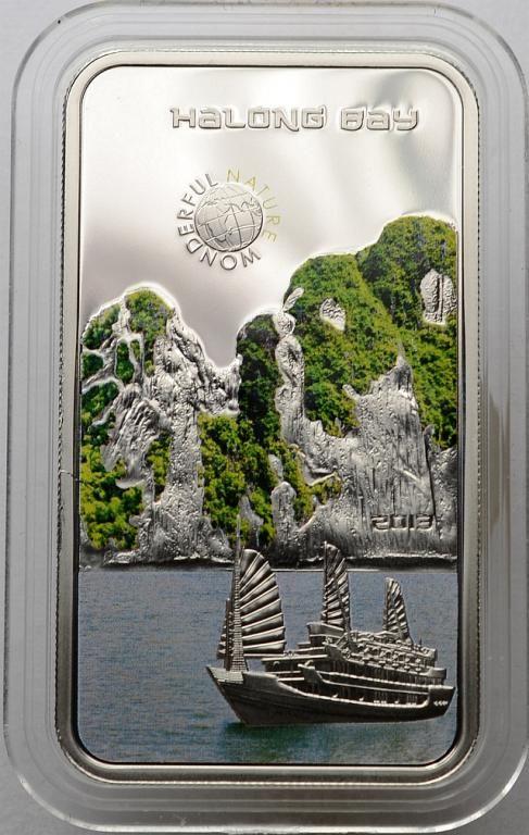 ЧУДЕСА ПРИРОДЫ Палау 2013 ХАЛОНГ Цвет ПАРУСНИК