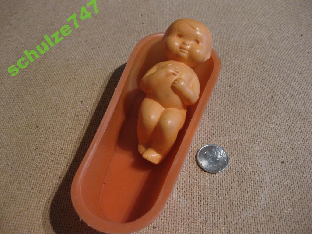 ПУПС С ВАННОЧКОЙ ИГРУШКА ИЗ СССР 70-е гг