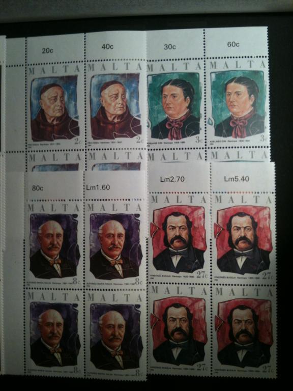 Мальта, 1986, MNH, серия в квартблоках