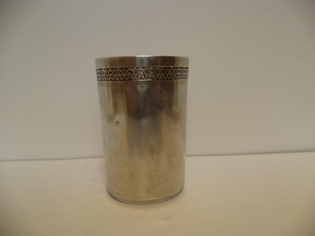 Стопка серебро 84 пр. вес 33гр.