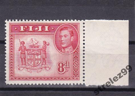 FIJI  Фиджи   Герб  1938 г  № 102с   Сост**