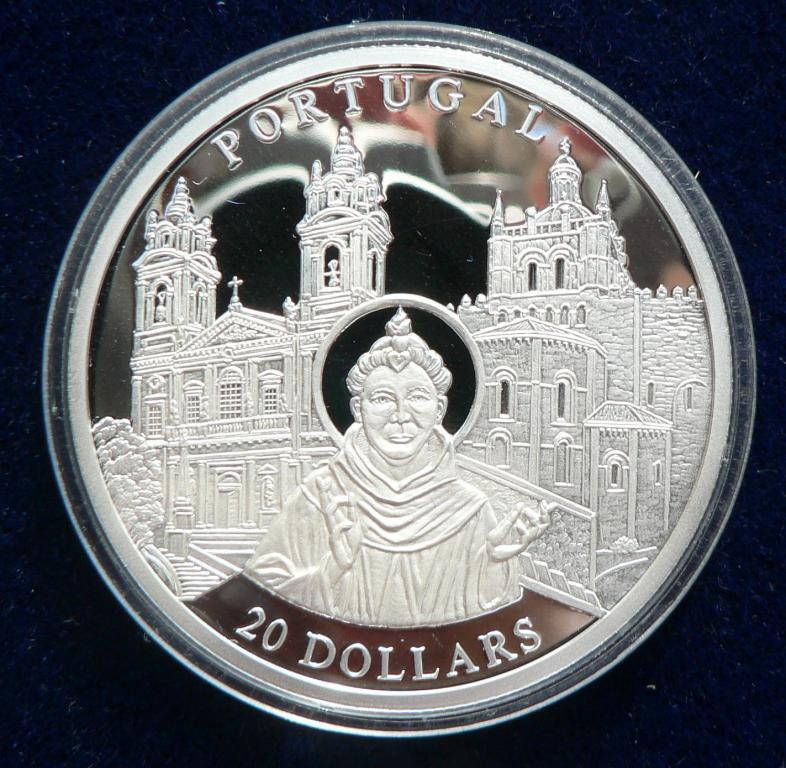 СВЯТОЙ АНТОНИЙ Либерия 2001 ПОРТУГАЛИЯ Ag  RAR