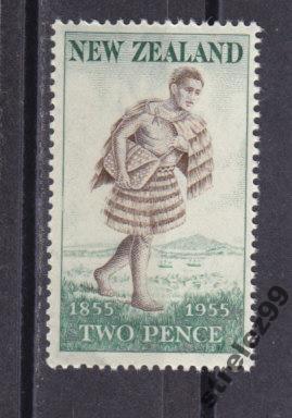 NEW ZEALAND Зеландия Аборигены 1955 г № 348 Сост**