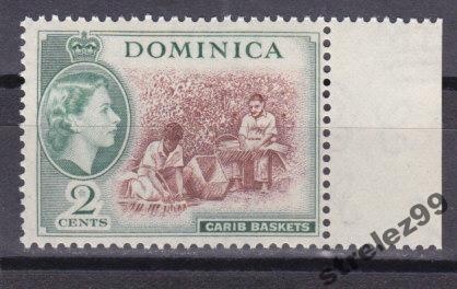 DOMINICA Доминика Промыслы 1954 г № 140 Сост**