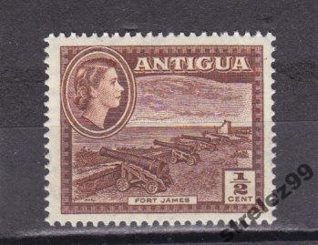 ANTIGUA  Антигуа Форт Джеймс  1953 г № 101 Сост**