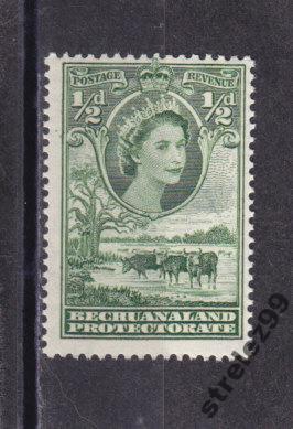 BECHUANALAND  Коровы Фауна № 129  1955 г Сост**