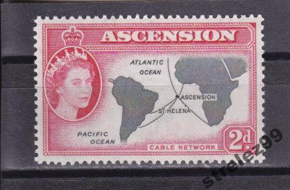ASCENSION   Карта 1956 г  № 65   Сост**