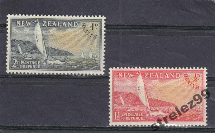 NEW ZEALAND Зеландия Регата Пара 1951 г Сост**