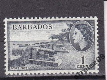BARBADOS Барбадос Форт Пушки 1953 г № 203 Сост**