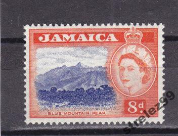 JAMAICA Ямайка  Горный пик  1956 г № 169 Сост**