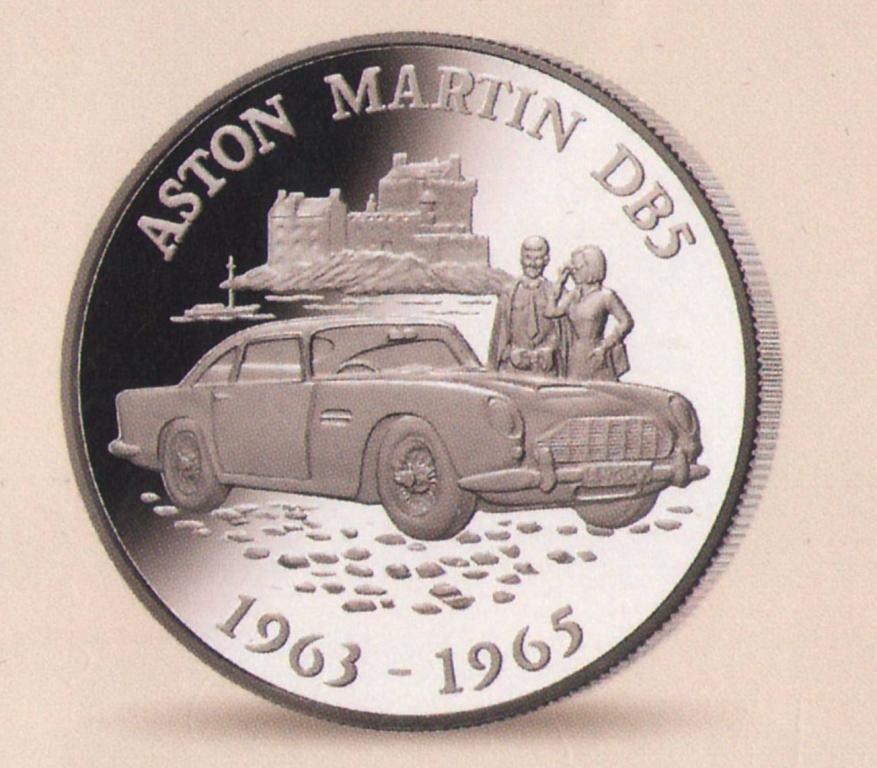 АСТОН МАРТИН DB5 Олдерни 2009 АВТОмобиль Ag RAR