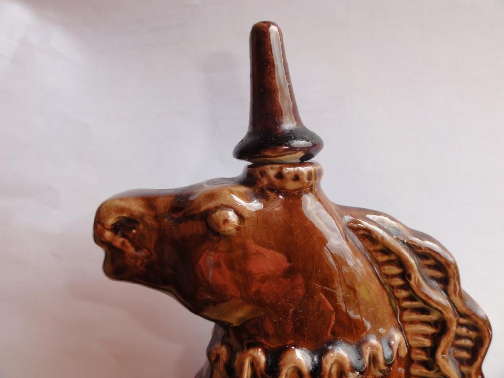 ЕДИНОРОГ БОЛЬШОЙ АВТОРСКИЙ ГРАФИН МАЙОЛИКА редкий