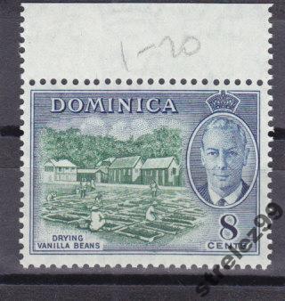 DOMINICA Доминика Плантации 1951 г  № 125 Сост**