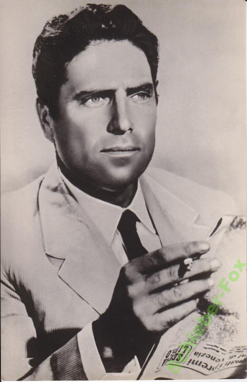 АРТИСТЫ КИНО Раф Валлоне 1958 г Почт.Карточка