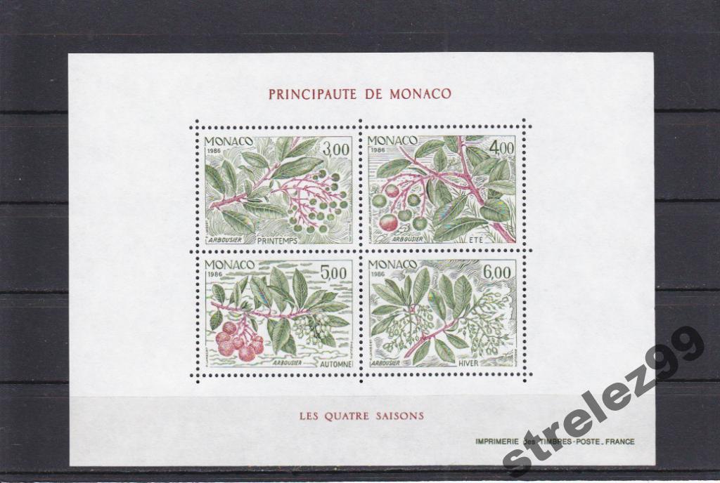 MONACO  Флора   Ягоды  Блок  Сост**