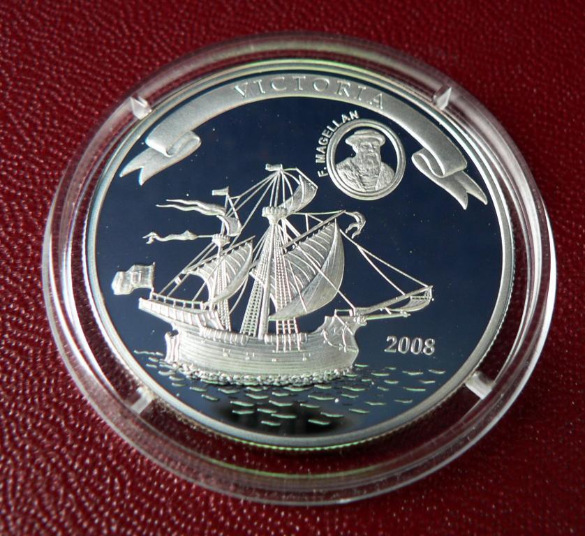 ПАРУСНИК Палау 2008 корабль VICTORIA Магелан Ag Rr