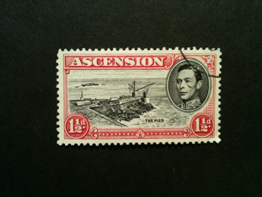 Вознесения о-в, 1953, гаш., зуб 13