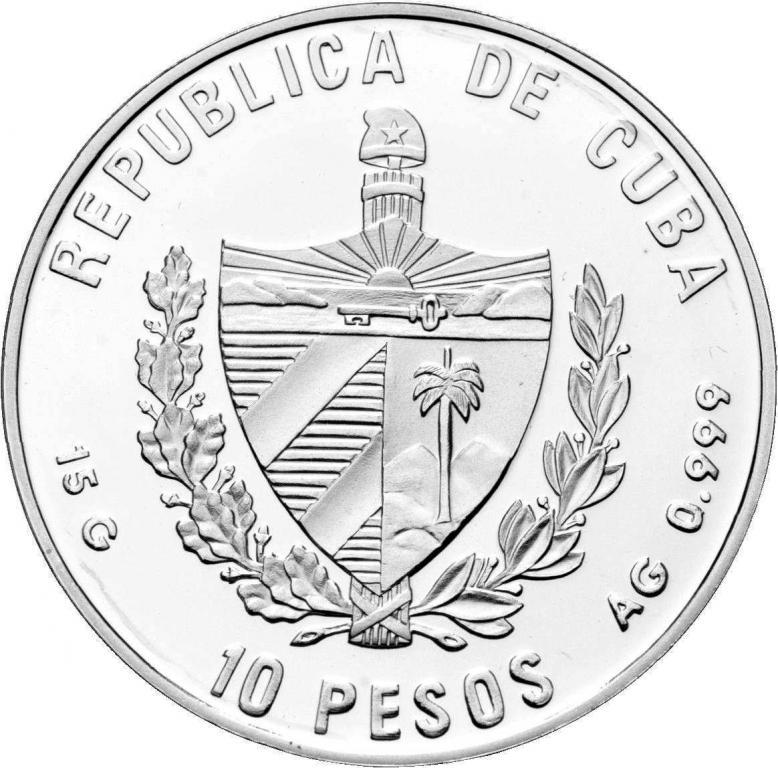 Монета Republica de Cuba 2000. Монета Куба,2000,10. Монеты 1 песо Куба пираты Карибского моря купить.