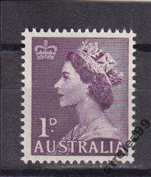 AUSTRALIA  Королева  1953 г  № 234  Сост**