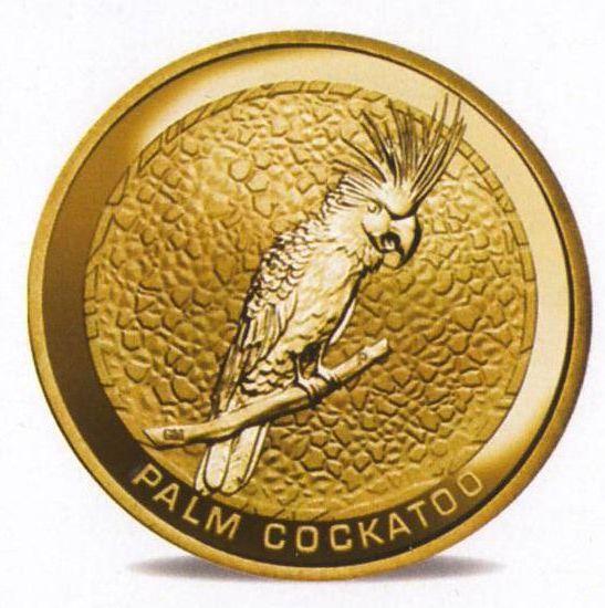 ФАУНА Австралия 2008 Черный КАКАДУ 1 $