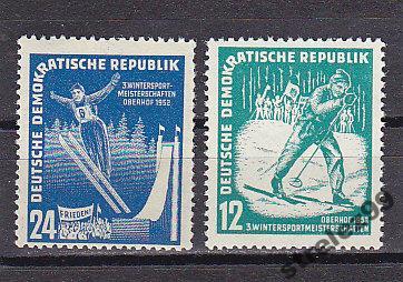 DDR Спорт 1952 г Пара Сост**